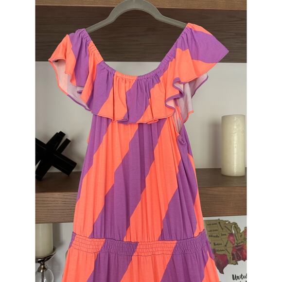 Lilly Pulitzer Marley Maxi Dress in Sunrise Oran Always a Party Stripe - Picture 3 of 6